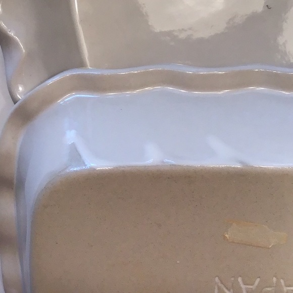 Vintage 2 Oven Proof Safe Baking Dishes Japan Small Mini Pie Au Grautin - Picture 7 of 11